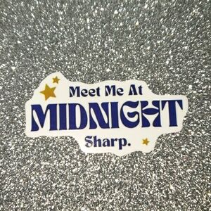 10/$10 Taylor Swift MIDNIGHTS Waterproof Sticker